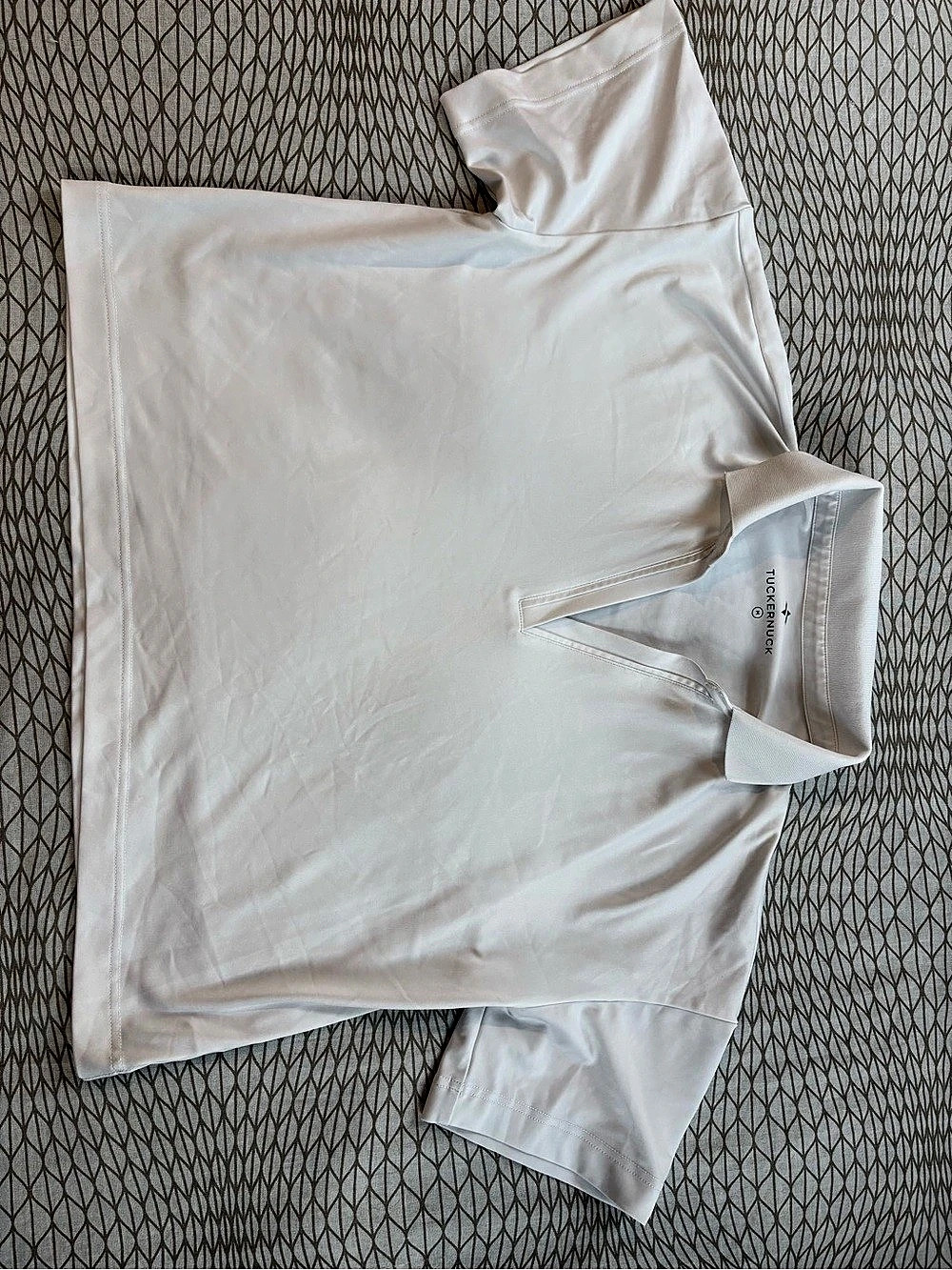 Tuckernuck Tnuck Sport White Short Sleeve Caroline Size Medium